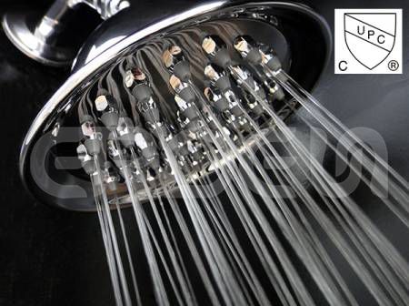 หัวฝักบัวฝนแบบเบลล์ทองเหลืองฟังก์ชันเดียว ERDEN